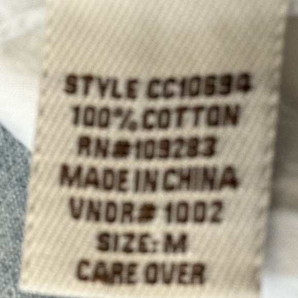 Vintage Havana Jean Skirt Women's Medium Blue White Distressed Short and Chic! - Picture 6 of 7